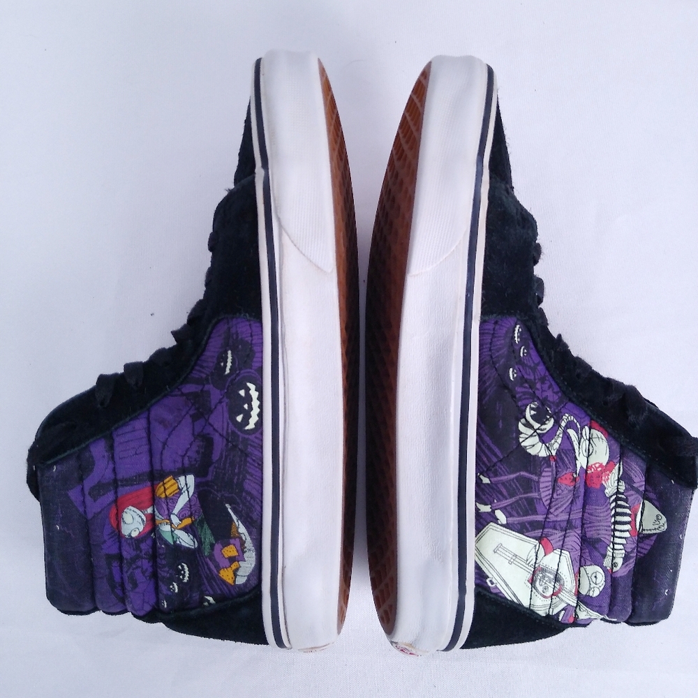 Vans Disney The Nightmare Before Christmas Sk8 High Sneakers Size 7 - Picture 4 of 11